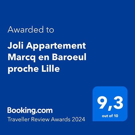 Joli Appartement Marcq En Baroeul Proche Lille Esterno foto
