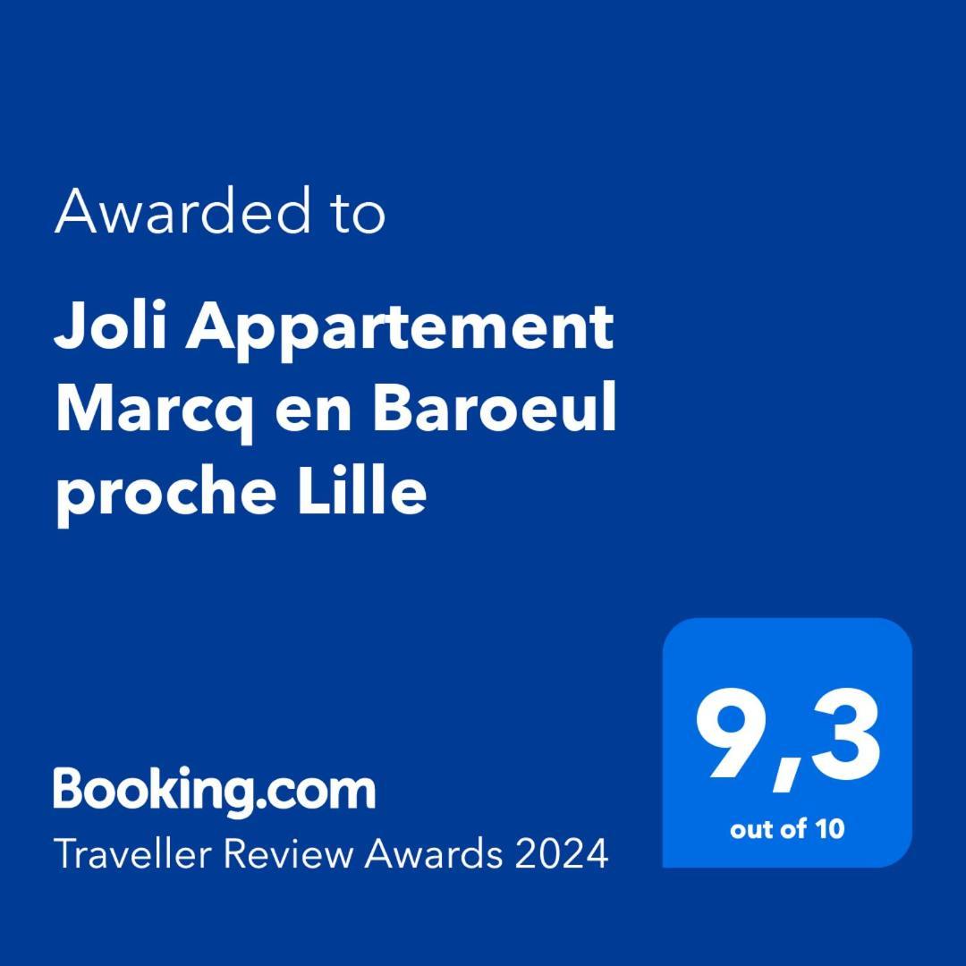 Joli Appartement Marcq En Baroeul Proche Lille Esterno foto